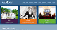 Desktop Screenshot of edithwharton.org